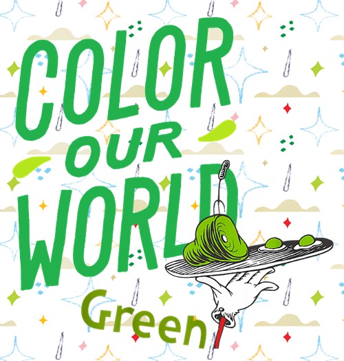 color our world green insta