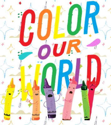 color our world with celebrating crayons