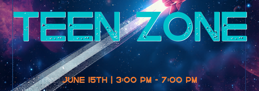 Horicon Library Teen Zone grand opening June 15th, from 3:00 - 7:00 pm. Snacks! Gift bags! A raffle!