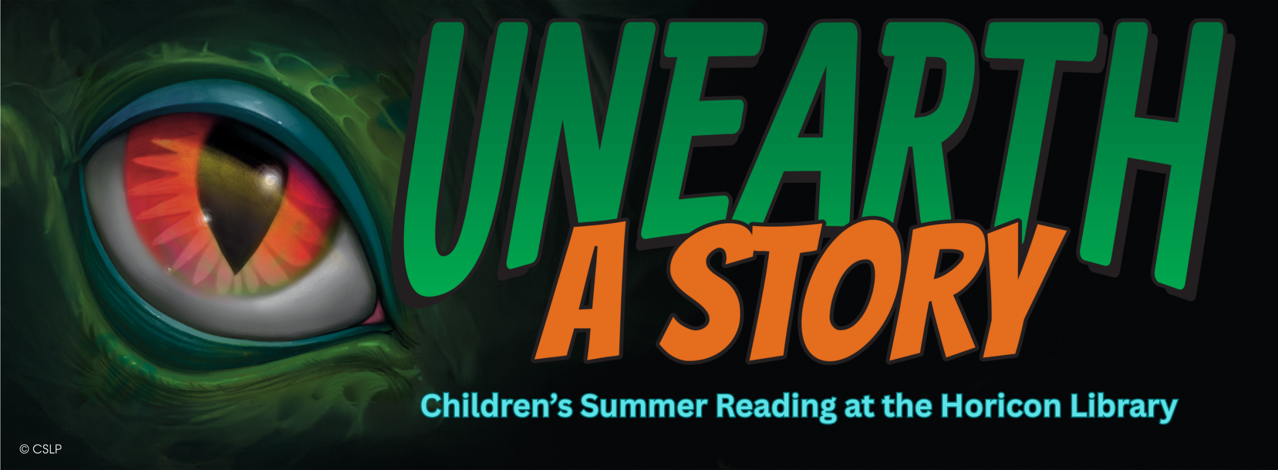 Unearth a Story. Children's Summer reading program at the Horicon Library